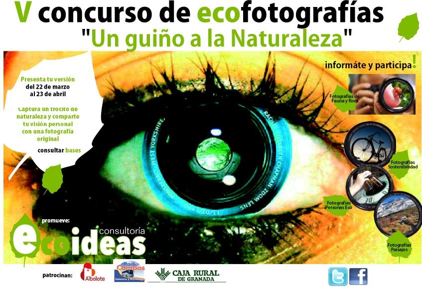 V concurso de ecofotografías: "Un guiño a la naturaleza"